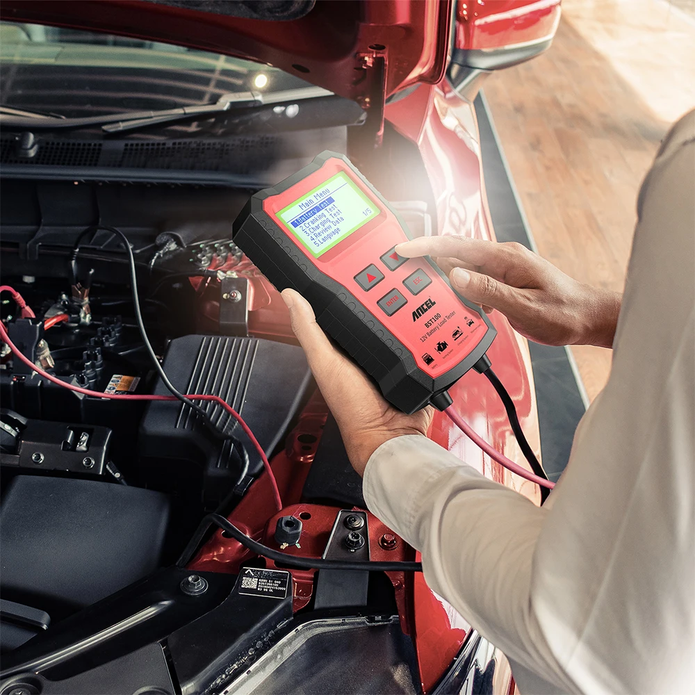 Диагностический прибор ANCEL BST100 диагностический OBD2 12 В PK KW600|Тестер автомобильного