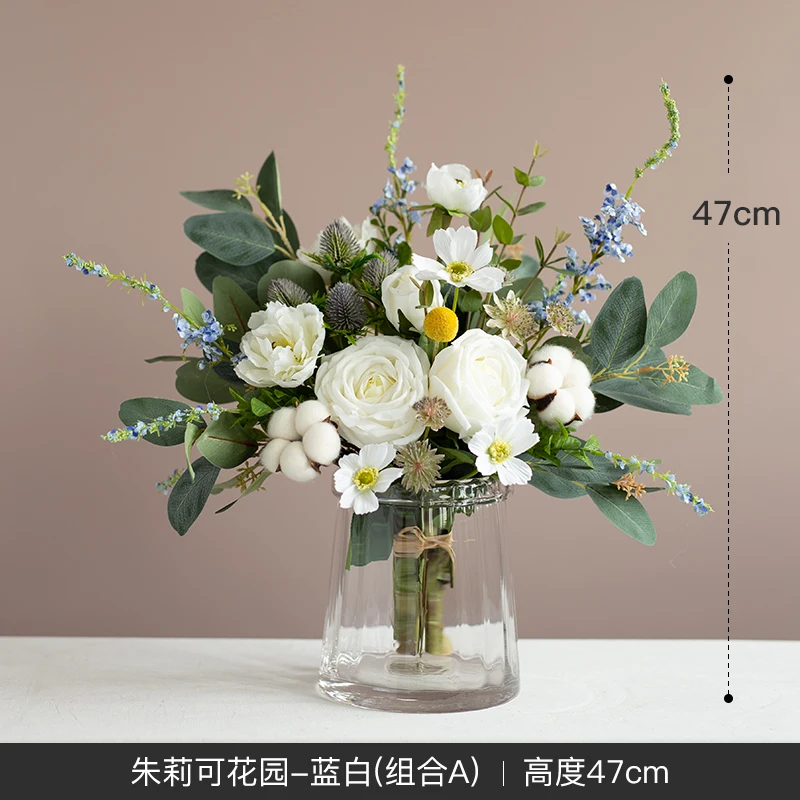 Ins Simple Light Luxury Artificial Flower Dining Table Flower Simple
