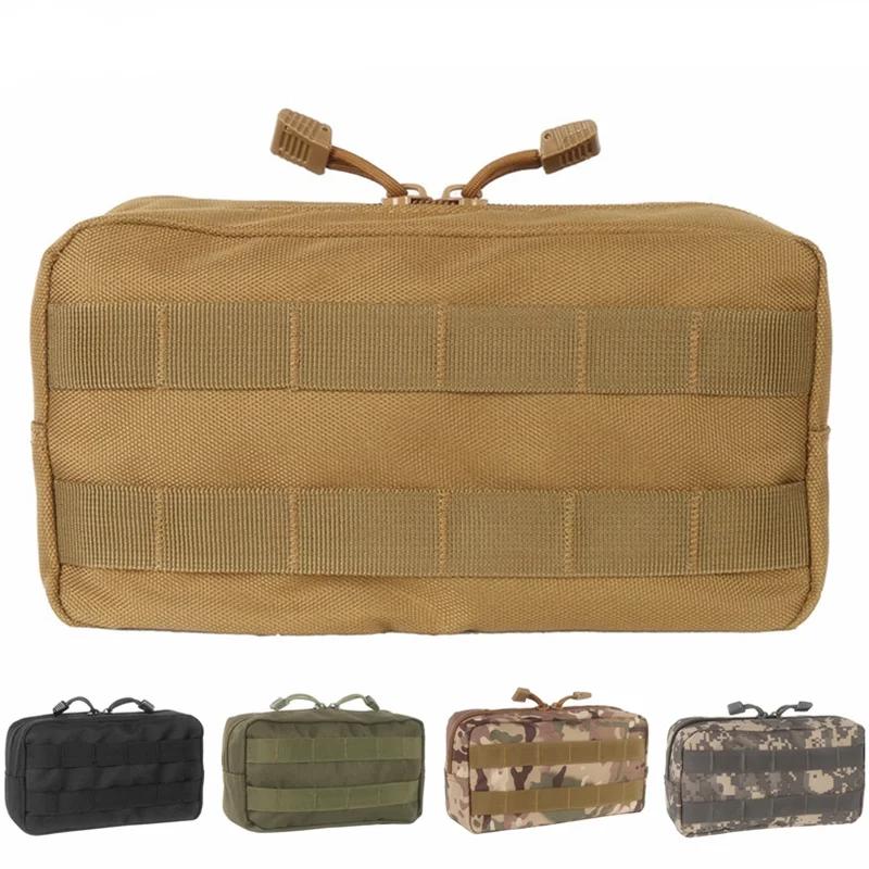 Tactical Molle Medical Belt Pouch EDC Sundries Military Hunting First