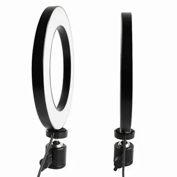 

112 LED Ring Light With Stand Holder Dimmable Lighting For Makeup Youtube Live 6 inchFill light Ring light With Tripod