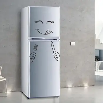 Cartoon Fridge Sticker 20x28 Naughty cute Multifunction Window Cabinet Kitchen Refrigerator Decorative Stickers