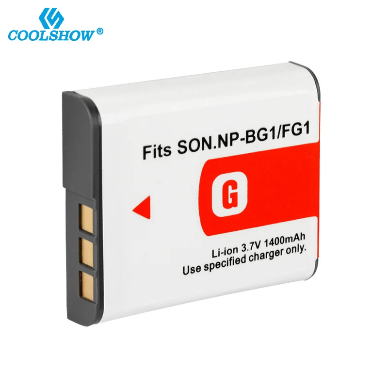 NP-BG1 NP BG1 FG1 Battery 1400mah for Sony DSC-H50 DSC-H55 DSC-H3 DSC-H7 DSC-H9 H10 H20 W100 WX1 Camera action camera battery,rechargeable battery,sony battery,camera battery