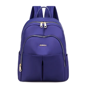 

Oxford Women Backpack Fashion School Girl Backpack 2020 New Solid Color Fashion Women Handbag Designer Backpack Leisure Rucksack