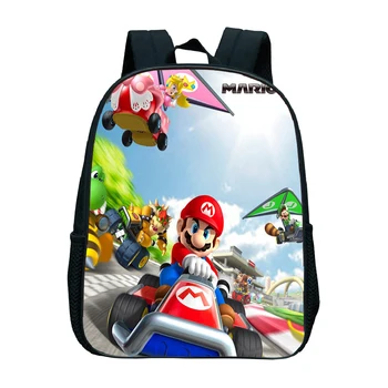 

Super Mario Backpack Kids School Bag Super Mario Kindergarten Bag Rucksack Knapsack Children's Backpack Fashion Rucksack