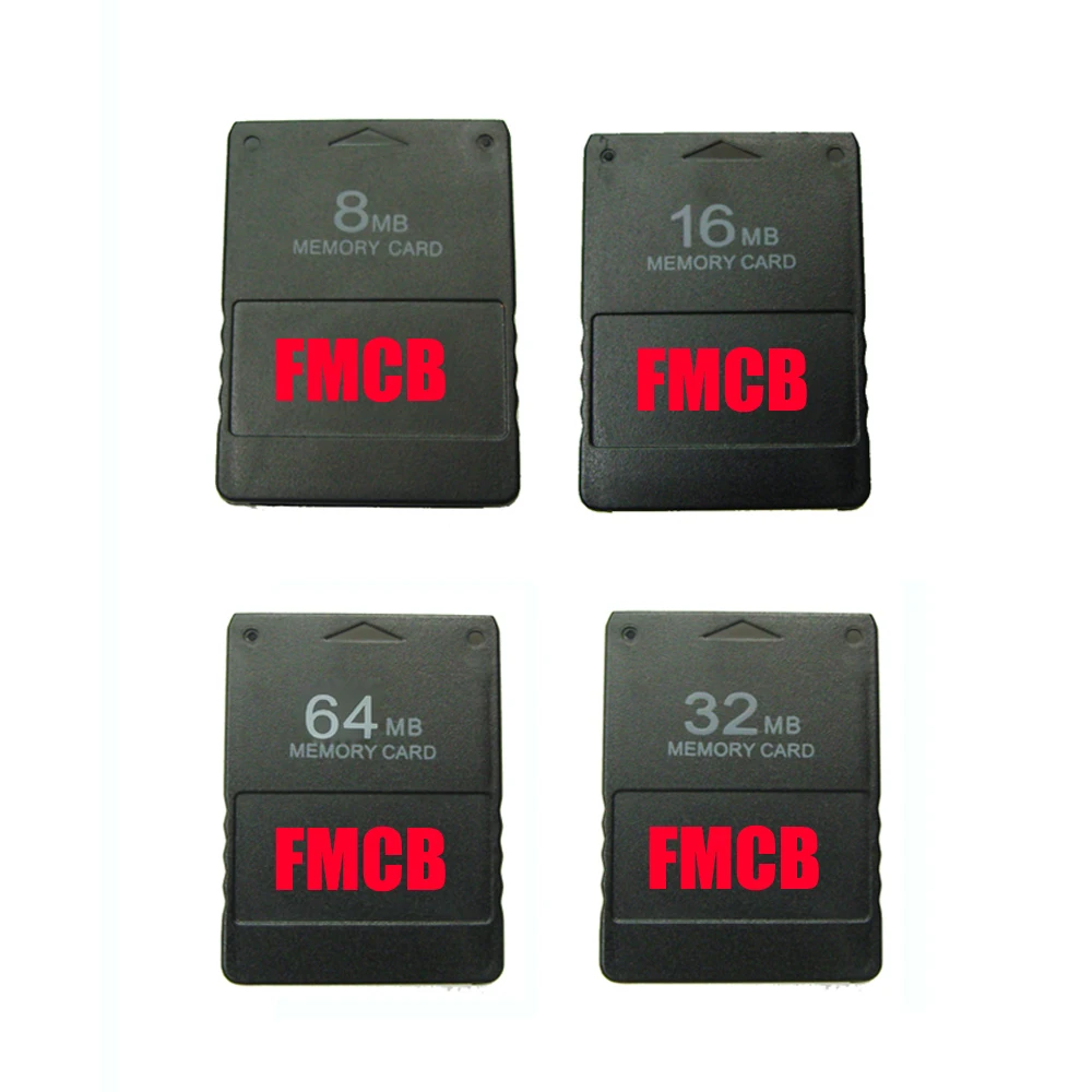 100pcs 8MB 16MB 32MB 64MB Memory Card For FMCB Free McBoot Card V1 953 For PS2 For Playstation2 