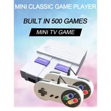 OOTDTY 1 набор супер мини 8 бит игровая консоль Ретро ручной игровой плеер с 500 игр