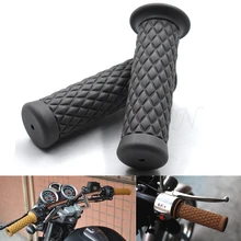 Универсальный 7/" 22 мм Ретро резиновая ручка мотоцикла 8 цветов доступны для Honda VFR750/S VFR800/F VTR1000/F CBF1000 VF750/S