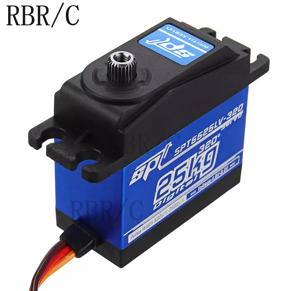 RBR/C 25kg320° металлический сервопривод для WPL MN различные дистанционное управление модификация автомобиля DIY аксессуары