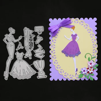

Metal Cutting Mould DIY Clipbook Album Paper Embossing Metal Cutting Mould 2019 Beauty Clothes