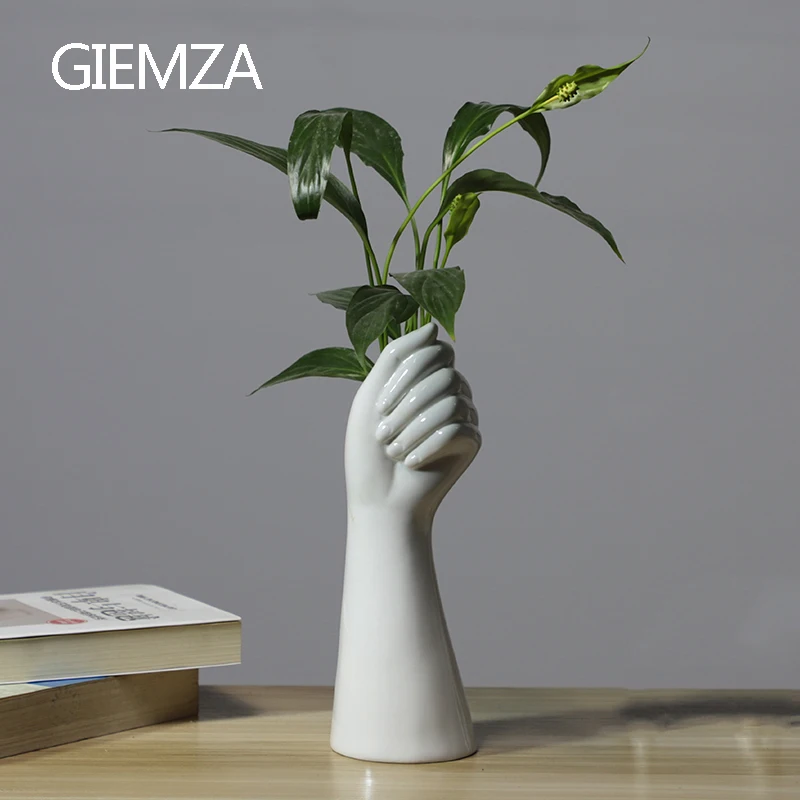 GIEMZA прозрачная белая ваза без высоких акриловых цветочных ваз круглые акриловые