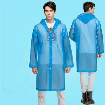 

Adult Raincoat EVA Environmental Poncho Travel Rainwear Outdoor Hiking Siamese Windproof Thickening Breathable Adult Rain Coat
