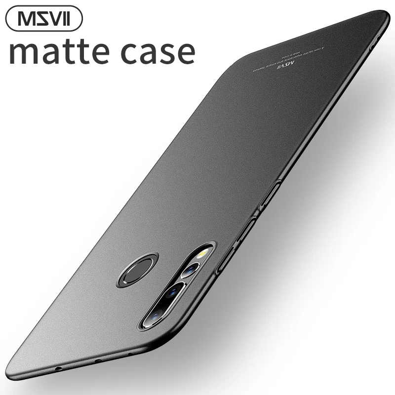 Msvii мобильный телефон чехол для Huawei Nova 4 4e ультра тонкий 3 3e 2s Матовый Жесткий