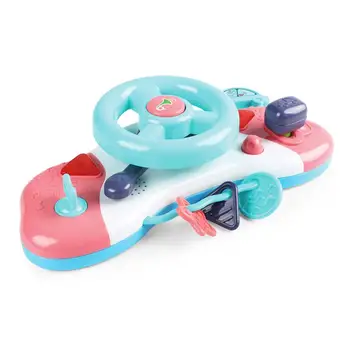 

Steering Wheel Toy Simulation Steering Wheel Toy With Baby Music Educational Toy For Children Under 6 Years Old
