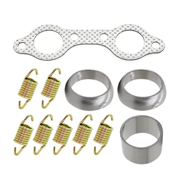 

Motorcycle UTV Fit For Polaris RZR 800 2008-2010 Exhaust Muffler Manifold Gasket Spring Rebuild Kit