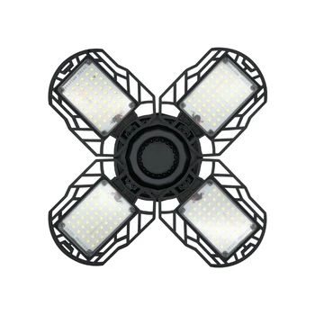 

192LED 120W Garage Light E26 Deformation Light Adjustable Angle High Bay Light Industrial LED Garage Light For Garage Workshop