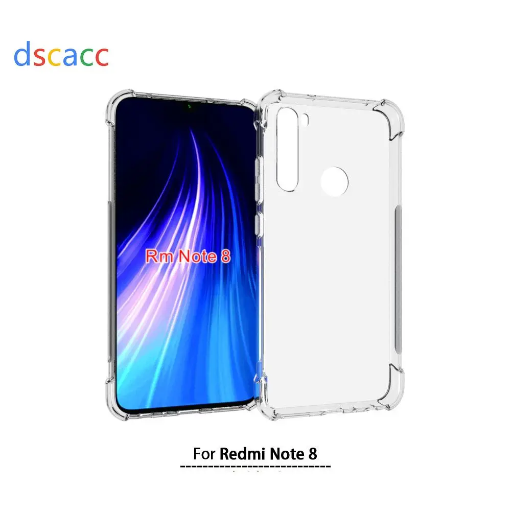 DSCACC чехол с воздушной подушкой из ТПУ Для xiaomi для Red mi Note 8 SE 8 Red mi Note 7 GO mi Play mi x 3 100 шт