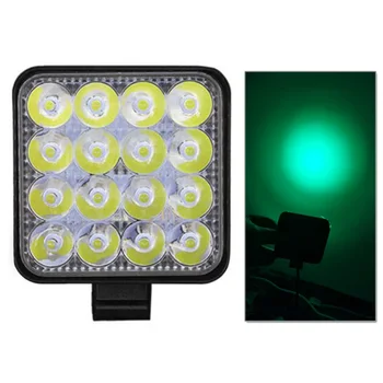 

48W Work light 16-LED Bar Car ATV Driving Fog Lamp Stainless steel Floodlight