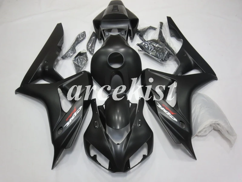 

Injection Mold New ABS Motorcycle Full Fairings kit Fit for CBR1000RR 06 07 CBR1000RR CBR1000 2006 2007 body set black matte