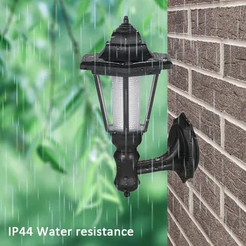 

NEWKBO Rechargeable LED Solar Powered Lawn Light Portable Solar Powered LED Wall Light Anti-glare Light