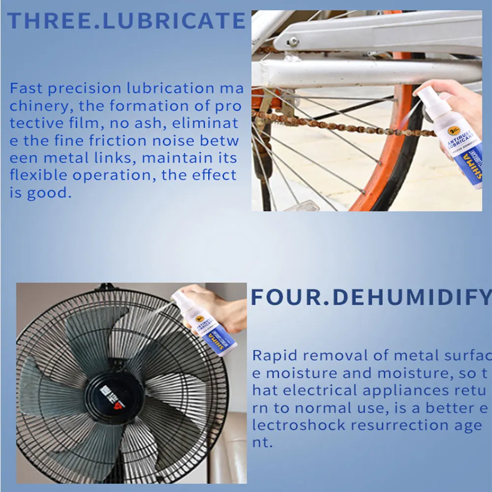 Ингибитор ржавчины для автомобиля 120 мл спрей удаления чистящее средство