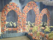 

Wedding background screen wedding wrought iron arch wedding door flower wall shelf