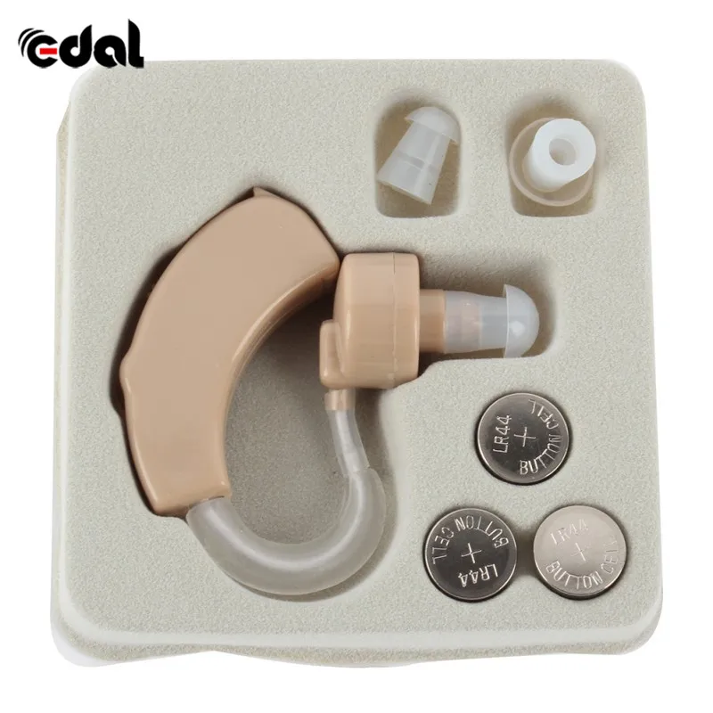 Старый аналоговый слуховой аппарат, слуховой аппарат, набор слуховых аппаратов для слухового аппарата, усилитель звука, регулируемое устройство, ограничено по времени - Цвет: Розовый