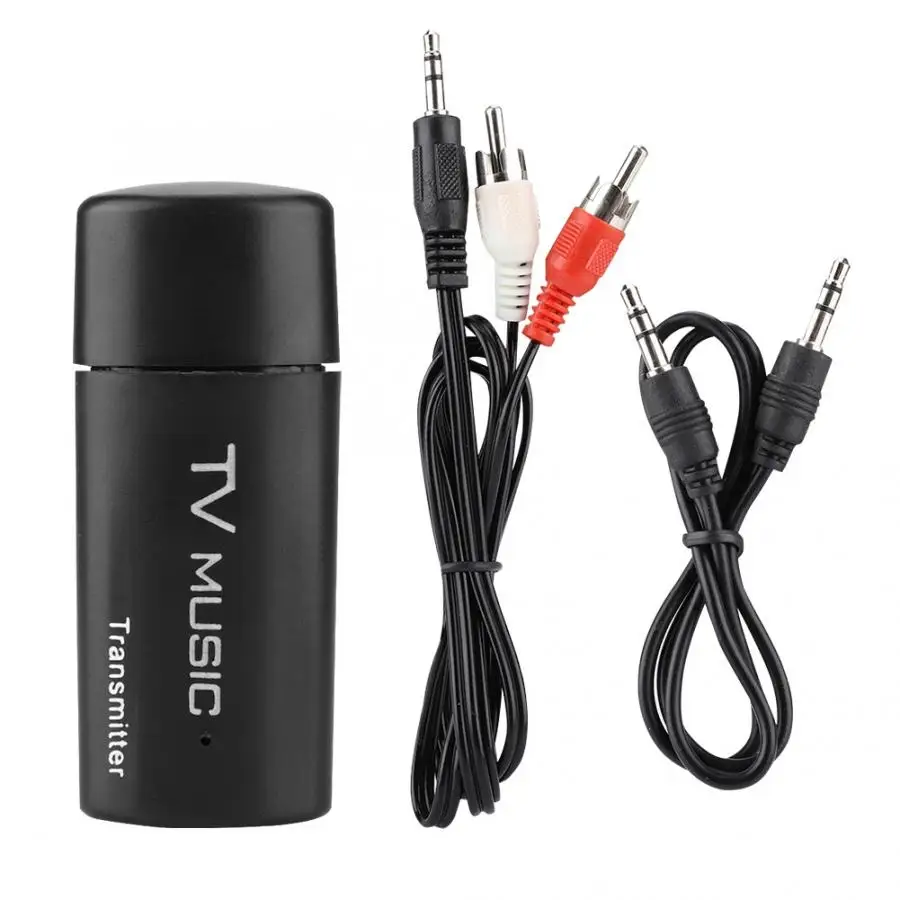 Bluetooth адаптер Bewinner Bluetooth передатчик TS-Bt35F05 ТВ USB PC Bluetooth аудио передатчик с 3,5 мм соединительный кабель
