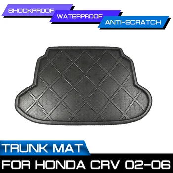 

Car Rear Trunk Boot Mat Waterproof Floor Mats Carpet Anti Mud Tray Cargo Liner For Honda CRV 2002 2003 2004 2005 2006