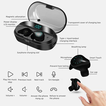 

X10 TWS wireless earphones For Samsung Galaxy S10 Plus S10e S9 S8 Active S7 Edge S6 S5 Mini S4 S3 M30 M20 M10 Bluetooth Earphone