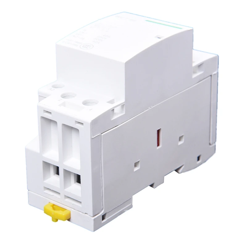 

Promotion! 220-240V AC coil 35mm DIN rail support 2 poles 40A contactor