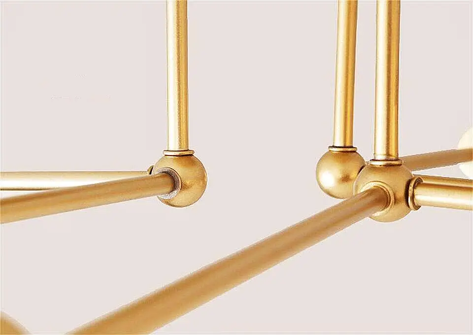 Modern Creative Indoor Pendant Lamp Black Golden  Modern Minimalist Personality Bedroom Living Room Dining Room Ceiling Lamp