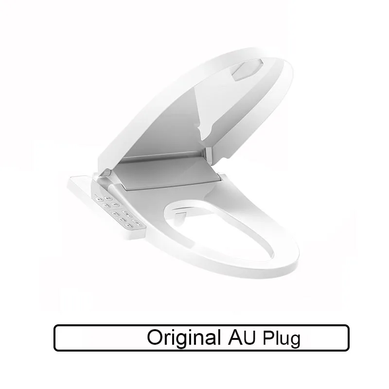 Original AU plug Xiaomi Mi Смарт сиденье для унитаза крышка фильтр с подогревом воды электронные Подогреваемые биде спрей стульчак с светодиодный ночной Светильник - Цвет: Original AU plug