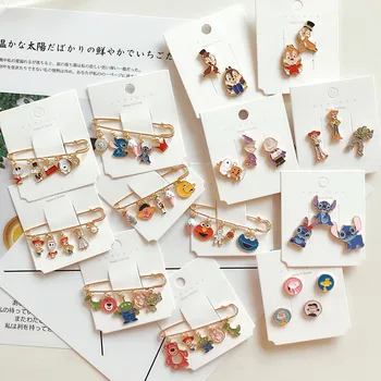 

Creative Cartoon Badge Stitch Chipmunk Pins for Backpacks Cute Badge Gifts for Kids Kawaii Pins Badges for Clothes Metal Pins