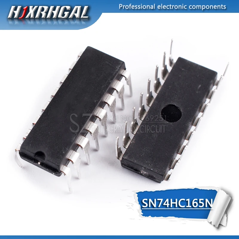 

10 шт. SN74HC165N SN74HC165 DIP16 DIP 74HC165N 74HC165 74165