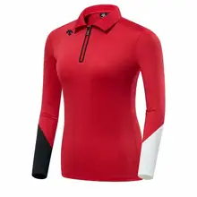 Новинка, женские футболки для тренировок по гольфу, DST, женская футболка с длинными рукавами, для спорта на открытом воздухе, летняя футболка для гольфа, S-XXL Размер