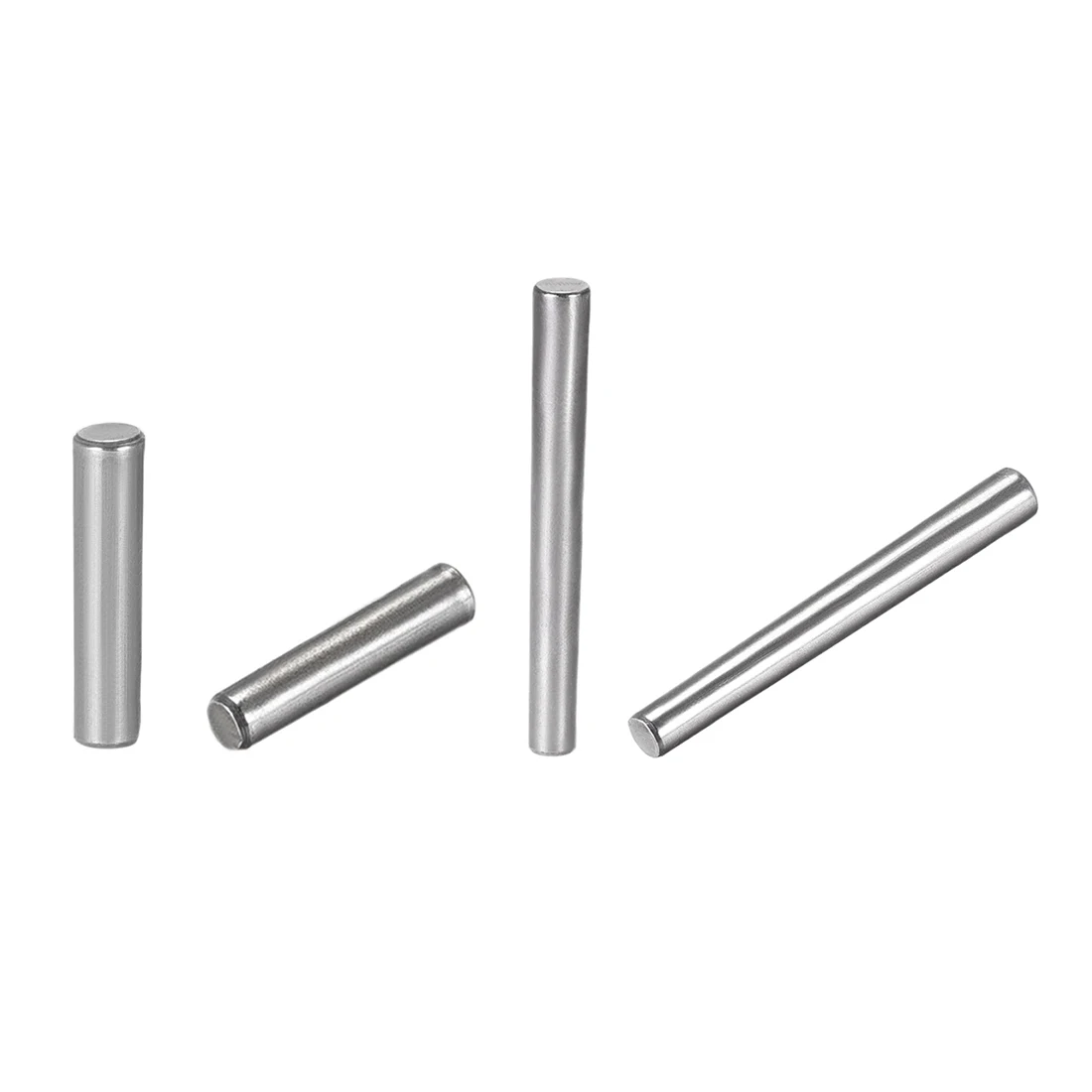uxcell 10Pcs M3 M4 M5 M6 M8 M10 Small End Diameter Carbon Steel Dowel Pins 20mm-50mm Length 1:50 Taper Pin afbeelding