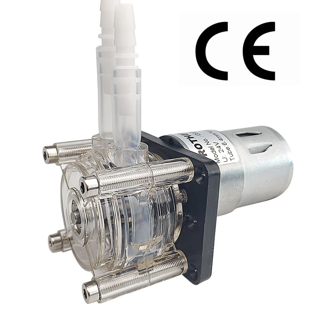 Peristaltic Pump Dc 12v/24v 500ml/min Dosing Pump For Vacuum Aquarium