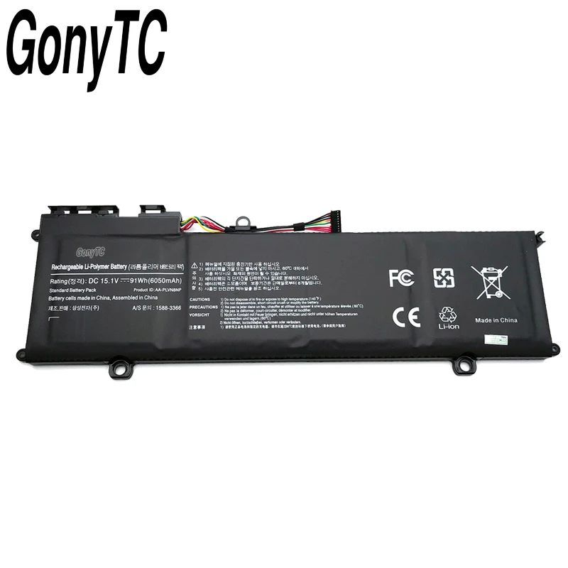 15,1 V 91Wh AA-PLVN8NP Аккумулятор для ноутбука samsung для ATIV Book 8 880Z5E NP880Z5E NP880Z5E-X01UB - Цвет: Black
