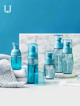 

Jordan&Judy Travel Silicone Bottle Set 6Pcs Spray Refillable Bottles Cosmetic Hydrating Small Bottle Set For Travel