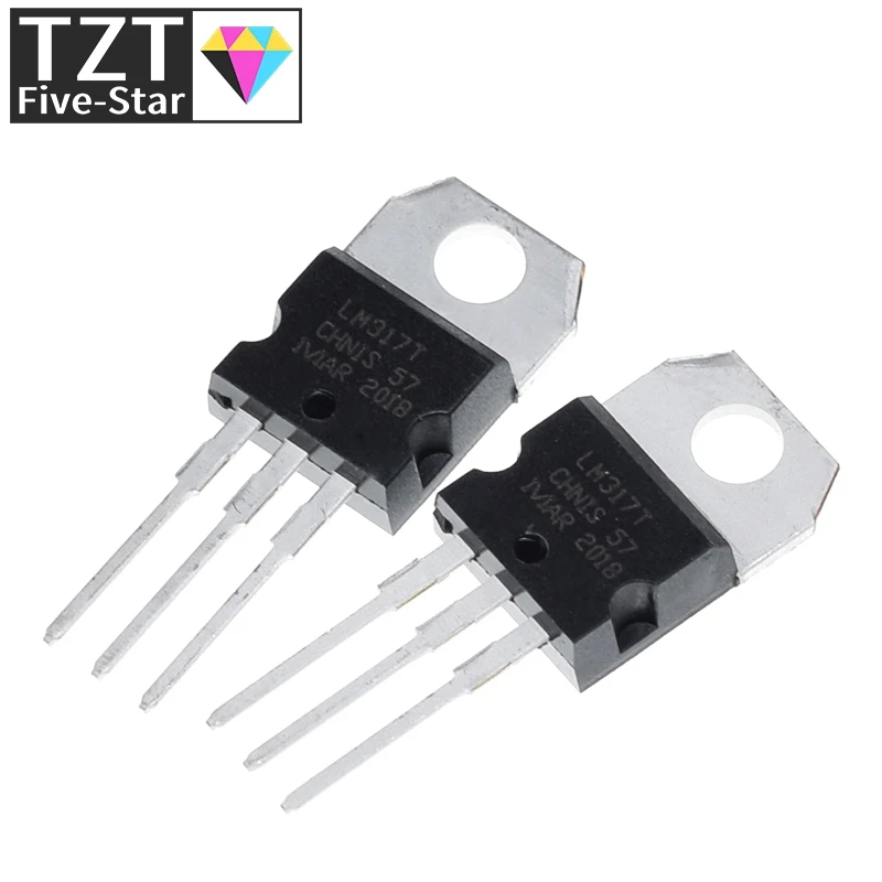 Новый и оригинальный регулятор напряжения LM317 LM317T 100 В до 37 в 1 2 А шт. | Электронные