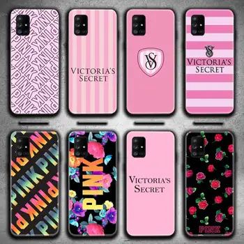 Victoriaes rosas secreto caso de teléfono para Samsung Galaxy A21S A01 A11 A31 A81 A10 A20E A30 A40 A50 A70 A80 A71 A51