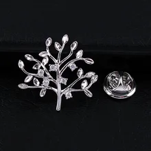 Рождественская кристальная брошь в форме дерева желаний, маленький булавка для воротника, микро циркон, высший сорт, воротник для рубашки, пуговица, костюм для братьев, игла, 1081