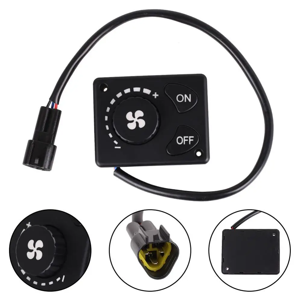 

12V/24V Parking Heater Controller Knob Switch For Car Truck Air Diesel Heater Controller Switch Practical Car Supplies