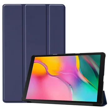 

Slim Tablet Case for Samsung Galaxy Tab A SM-T510 SM-T515 Magnetic Cover For Galaxy Tab A 10.1" 2019 3-Folding Stand Fundas Capa