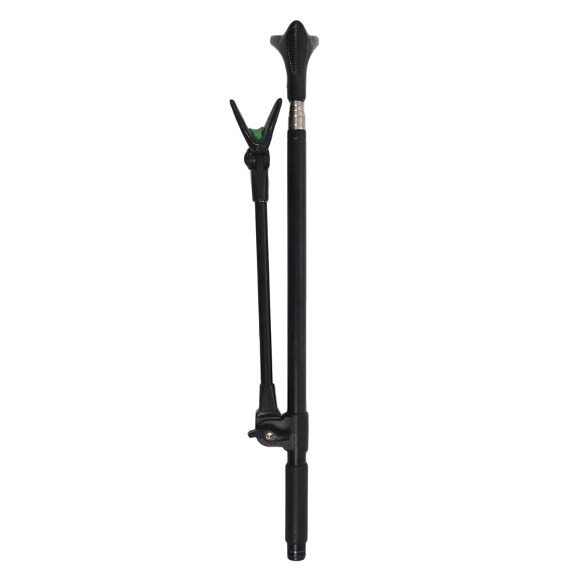 

Fish Rod Stand Bracket Angle Adjustable Fishing Rods Holder Telescoping Fishing Tool Hand Rod Holder 1.7M