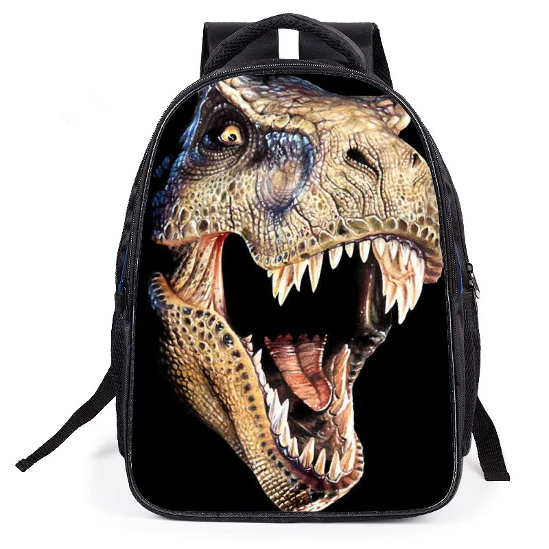 Мир динозавров Рюкзак модель животного аниме Юрского дракона школьные сумки для малышей мальчиков девочек подростков Mochila игрушки подарок - Цвет: 22