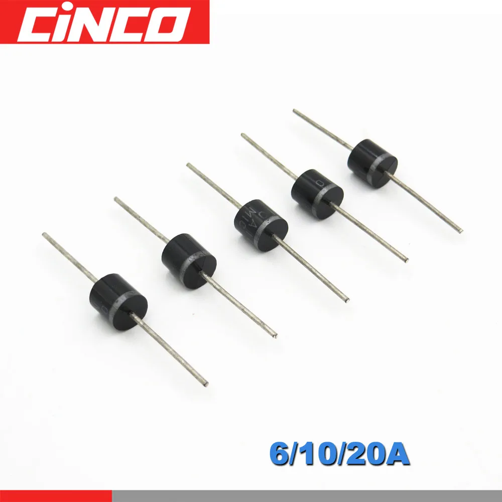 5 шт. x MIC 6A10 10A10 20A10 диод 6 10 20 A 1000 В диоды барьера Шоттки выпрямитель для солнечных