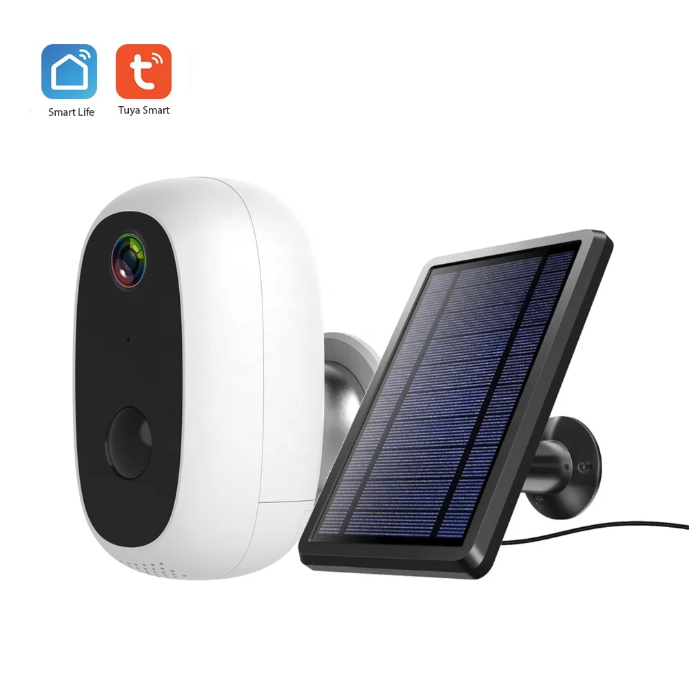 

Smart Wireless smart home security tuya battery camera HD1080P wih night vision and motion sensor