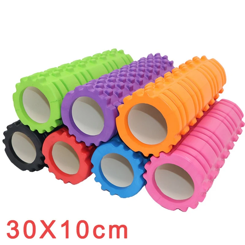 

Yoga Column Gym Fitness Foam Roller Pilates Yoga Exercise Back Muscle Massage Roller Soft Yoga Block Muscle roller Drop Shipping
