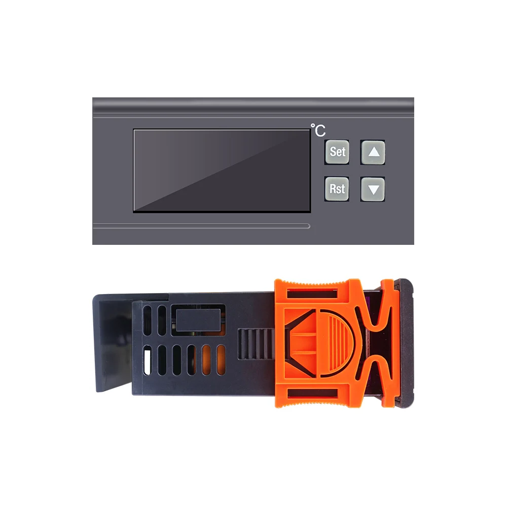 Controlador de temperatura digital kt8230, termostato com